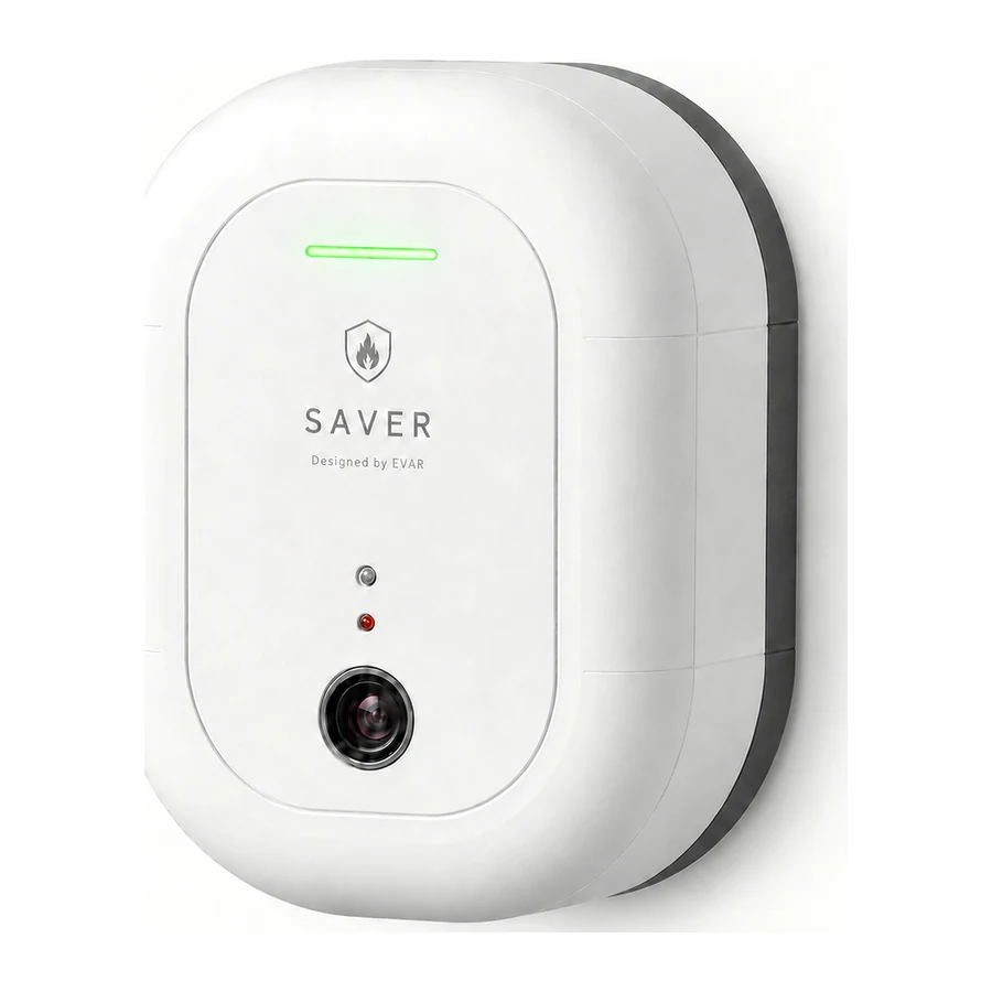 Front view of the SAVER thermal sensor